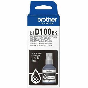 Botella de recarga de tinta Brother BTD100BK - Negro - Inyección de tinta - 7500 Páginas