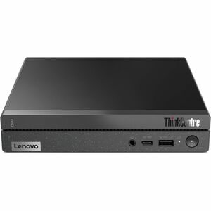 Lenovo ThinkCentre neo 50q Gen 4 12LN007UIX Desktop Computer - Intel Core i3 12th Gen i3-1215U - 8 GB - 512 GB SSD - Tiny - FREE DOS - Black - Intel Chip - Intel UHD Graphics DDR4 SDRAM - Italian Keyboard - IEEE 802.11ax - 65 W