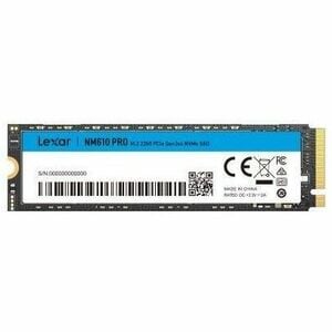 Lexar NM610 PRO 1 TB Solid State Drive - M.2 2280 Internal - PCI Express NVMe (PCI Express NVMe 3.0 x4) - Camera, Notebook