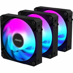 Aorus EZ CHAIN FAN 120 Cooling Fan - Motherboard - 12 cm (4.72") Maximum Fan Diameter - 3 x Fan(s) - 101.94m³/h Maximum Ai