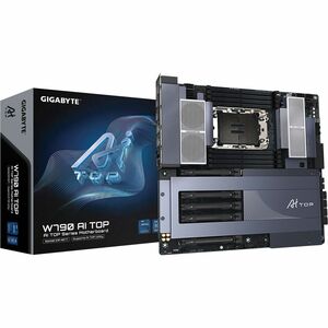 Aorus Ultra Durable W790 AI TOP Workstation Motherboard - Intel W790 Chipset - Socket LGA-4677 - Extended ATX - Xeon W Pro