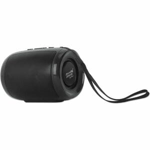 Manhattan Sound Science Bluetooth Speaker System - 5 W RMS - Black - 20 Hz to 100 kHz - Battery Rechargeable - USB