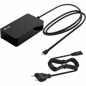 i-tec 140 W Charger Adapter - For Universal, USB Type C Device, Notebook, Tablet, Smartphone - 230 V AC, 120 V AC Input - 