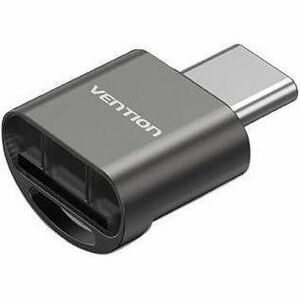 Vention CLM Flash Drive/Flash Card Reader - USB 2.0 Type C - External - 512 GB Flash Drive - 60 MB/s - microSDXC, microSDH