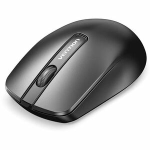 Vention KTB Mouse - Radio Frequency - USB Type A - 3 Button(s) - Black - Wireless - 10 m - 2.40 GHz - 1200 dpi - Symmetric