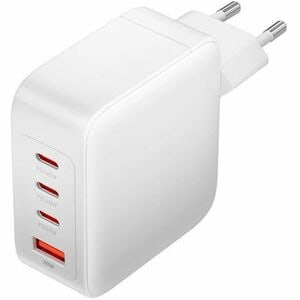 Vention FEI 140 W AC Adapter - Box - Universal Adapter - 1 USB - 3 USB Type-C - For Tablet PC, Notebook, Smartphone, Gamin