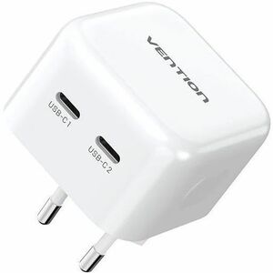 Vention FBPWO 35 W AC Adapter - Box - Universal Adapter - 2 USB Type-C - For MacBook Air, Notebook, Tablet PC, Switch - 12