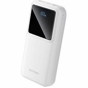 Vention FHL Power Bank - White - For Electric Toothbrush, Smartwatch, Wireless Earphone, Desk Lamp, USB Fan, Smartphone, T