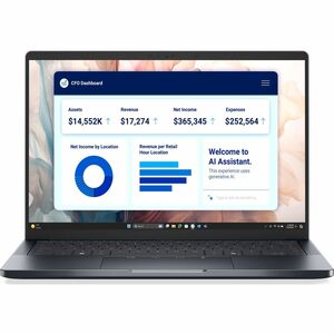 Dell Pro 14 Premium PA14250 14" Clamshell Copilot+ PC Notebook - Full HD Plus - Intel Core Ultra 5 238V - vPro Technology 