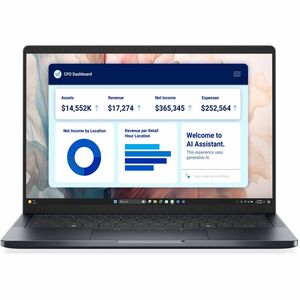 Dell Pro 14 Premium PA14250 14" Clamshell Copilot+ PC Notebook - Full HD Plus - Intel Core Ultra 7 266V - vPro Technology 