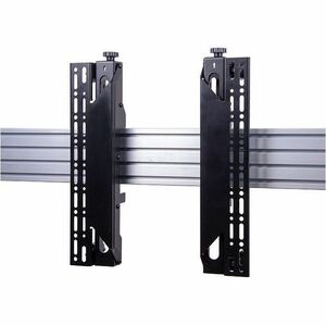 B-Tech System X Mounting Arm for Video Wall, Display Screen, Mounting Rail, Flat Panel Display - Landscape/Portrait - Heig