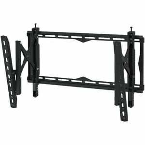B-Tech Elements Wall Mount for Flat Panel Display, Display Screen - Black - Height Adjustable - 190.5 cm (75") Screen Supp