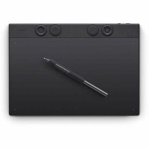 Wacom Graphic Tablet Intuos Pro Medium - Graphics Tablet - 5080 lpi Wired/Wireless - Bluetooth - 8192 Pressure Level - Pen