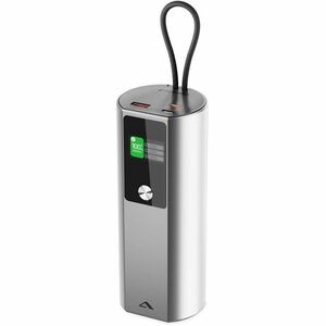 Alogic Ark PRO Power Bank - Silver - For MacBook - 1 x Type-C 140W - 27600 mAh - 160 W - 5 A, 3 A, 2 A, 2.25 A, 1.50 A - 5