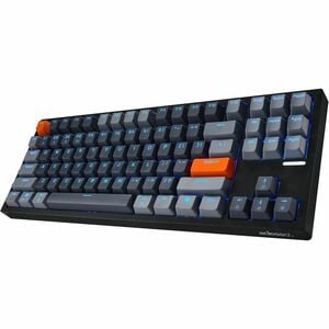 Adesso EasyTouch 1100 Keyboard - Wired/Wireless Connectivity - Bluetooth/RF - 2.40 GHz - USB Interface - RGB LED - 88 Key(