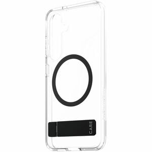 CARE Case for Samsung Galaxy S25 Smartphone - Transparent, Black - Drop Resistant, Yellowing Resistant, Crush Resistant - 