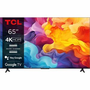 TCL P655 Serie P65 Smart TV Ultra HD 4K 65" 65P655, Dolby Audio, Controlli vocali, Google TV. Dimensioni diagonale schermo