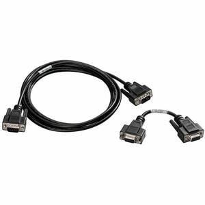 Eaton Serial Cable - Serial Data Transfer Cable - First End: 1 x 9-pin DB-9 Serial