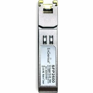 EnGenius SFP Switch 1000BASE-T Fiber-to-Copper Transceiver Module - For Data Networking - 1 x RJ-45 1000Base-T LAN - Twist