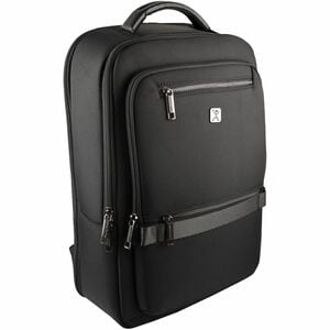 Estuche de transporte Perfect Choice Lusso (Mochila) Portátil - Negro - Poliéster Body - Correa de Hombro, Asa de Carrito 