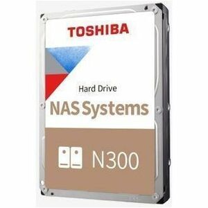 Toshiba N300 8 TB Hard Drive - 3.5" Internal - SATA (SATA/600) - Storage System, Server, Cloud Storage, NAS Device Support