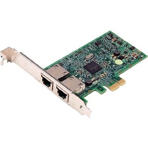 Dell 5720 Gigabit Ethernet Card for Server - 10/100/1000Base-T - Plug-in Card - PCI Express - 2 Port(s) - 2 - Twisted Pair