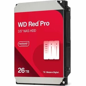 Western Digital Red Pro 26 TB Hard Drive - 3.5" Internal - NAS Device Supported - 72000rpm