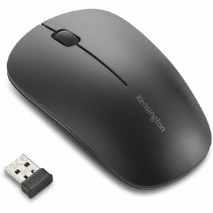 Kensington MY230 EQ Mouse - Bluetooth/Radio Frequency - 3 Button(s) - Black - Wireless - 2.40 GHz - Rechargeable - Symmetr