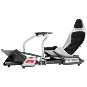 Playseats Simulation Cockpit - Carbon Steel, PU Leather, Fabric - Black, White
