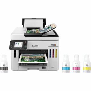 Canon GX7120 Wired & Wireless MegaTank Inkjet Multifunction Printer - Color - Copier/Fax/Printer/Scanner - 1200 x 600 dpi 