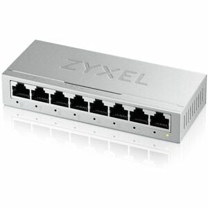 ZYXEL GS-108B v5 8 Anschlüsse Ethernet-Switch - Fast Ethernet, Gigabit-Ethernet - 10/100/1000Base-T - 2 Unterstützte Netzw