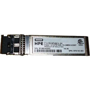 HPE SFP - For Data Networking, Optical Network - Optical Fiber16 Gigabit Ethernet - Fibre Channel - 8 x Expansion Slots - SFP