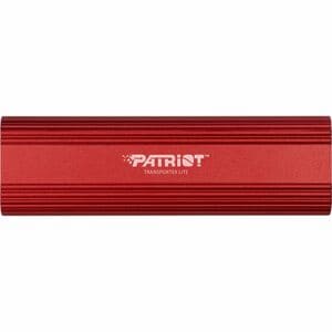 Patriot Memory TRANSPORTER Lite 4 TB Solid State Drive - External - Red - USB 3.2 (Gen 2) - 1000 MB/s Maximum Read Transfe