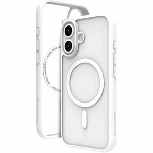 dbramante1928 ApS Grenen Case for Apple iPhone 16 Smartphone - White - 1 Piece - Impact Resistant, Damage Resistant, Drop Resistant - Plastic - 15.5 cm (6.1") Maximum Screen Size Supported - Wireless Charging Compatible