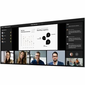 105” QPDX-5K UHD Signage - 5120 x 2160 500nit 24/7 landscape/portrait - 16GB storage - HDMIx3, DPx1, USB-Cx1, USB-Ax2 - 4c