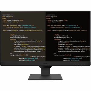 BenQ GW2490 24" Class Full HD LED Monitor - 16:9 - Black - 60.5 cm (23.8") Viewable - In-plane Switching (IPS) Technology 