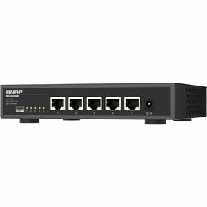 QNAP QSW-3205-5T 5 Ports Ethernet Switch - 10 Gigabit Ethernet - 10GBase-T - 2 Layer Supported - 36 W Power Consumption - 