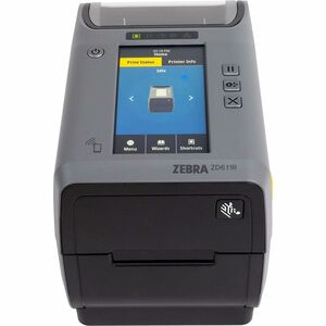 Zebra ZD611R Retail, Hospitality, Government Thermal Transfer Printer - Monochrome - Desktop, Portable - Label/Receipt Pri