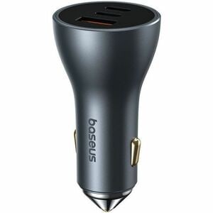 Adattatore auto Baseus Golden Contactor - 65 W - Adattatore universale - 1 USB - 2 USB Type-C - Per Computer portatile, Sm