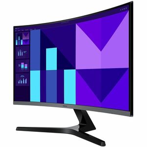 Moniteur LED Samsung Essential S3 S27D390GAU 27" Class Full HD Écran incurvé - 16:9 - Noir - 68,6 cm (27") Viewable - Vert