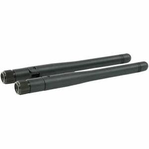 2 x Wi-Fi Antenna with RP-SMA direct attach connector.