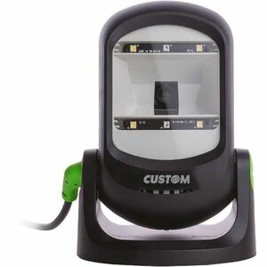 Custom SCANMATIC SM600U Entertainment, Hospitality Desktop Barcode Scanner - Cable Connectivity - Black - 200 mm Scan Dist
