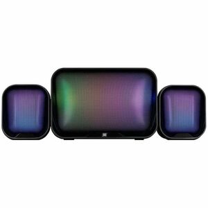Vorago SPK-255 2.1 Pórtatil Sistema de Altavoces - 10W RMS - Negro - Sobremesa, Estante - 20Hz a 20kHz - USB