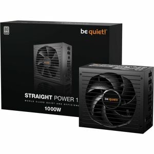 be quiet! STRAIGHT POWER 12 Straight Power 12 1000W EPS12V, ATX 3.0 Modular Power Supply - 1 kW - Internal - 3.3 V DC Outp