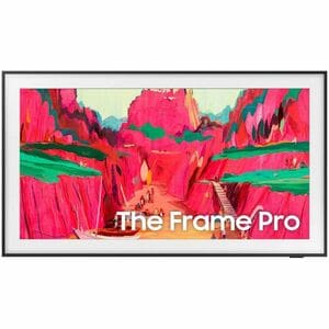 Samsung The Frame QN85LS03FWF 85" Smart LED-LCD TV - 4K UHDTV - High Dynamic Range (HDR) - Neo Quantum HDR - Neo QLED Back