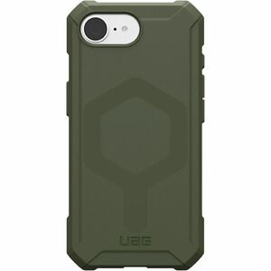Urban Armor Gear Essential Armor Rugged Case for Apple iPhone 16e Smartphone - Hex Pattern - Olive Drab - Drop Resistant, 