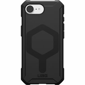 Urban Armor Gear Essential Armor Rugged Case for Apple iPhone 16e Smartphone - Hex Pattern - Black - Drop Resistant, Impac