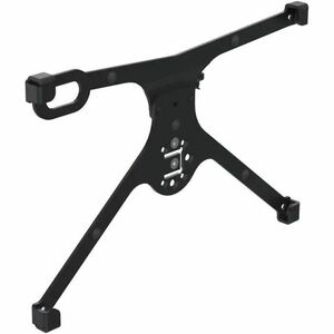 SpacePole X-Frame Mounting Frame for Tablet - Black - 27.9 cm (11") Screen Support - Metal - 1 / Box