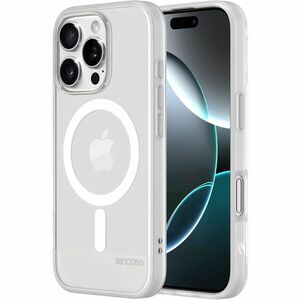 Incase Slim Case for Apple iPhone 16 Pro Smartphone - Frosted Texture - Clear - Drop Resistant, Bacterial Resistant - Poly