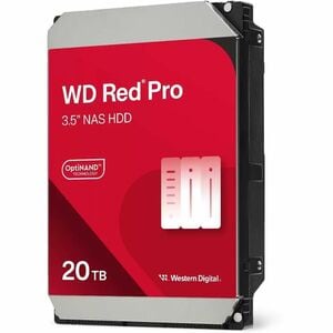 WD Red Pro WD202KFGX 20 TB Hard Drive - 3.5" Internal - SATA - Conventional Magnetic Recording (CMR) Method - NAS Device S